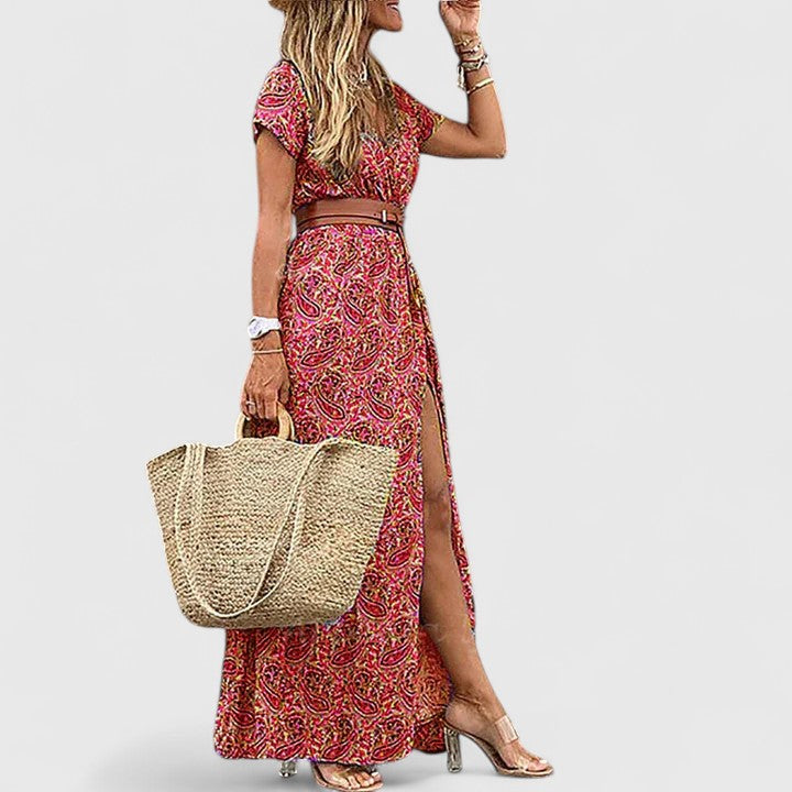 Beverly |  Lightweight Bohemian Maxi Dress view 5