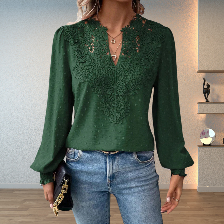 Fallon | Women's Lightweight Breathable Blouse view 6