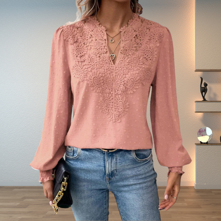 Fallon | Women's Lightweight Breathable Blouse view 8
