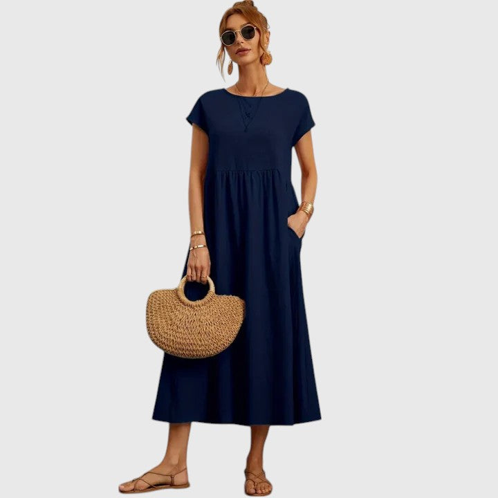 Jolene | Women's Lightweight Breathable Midi Dress