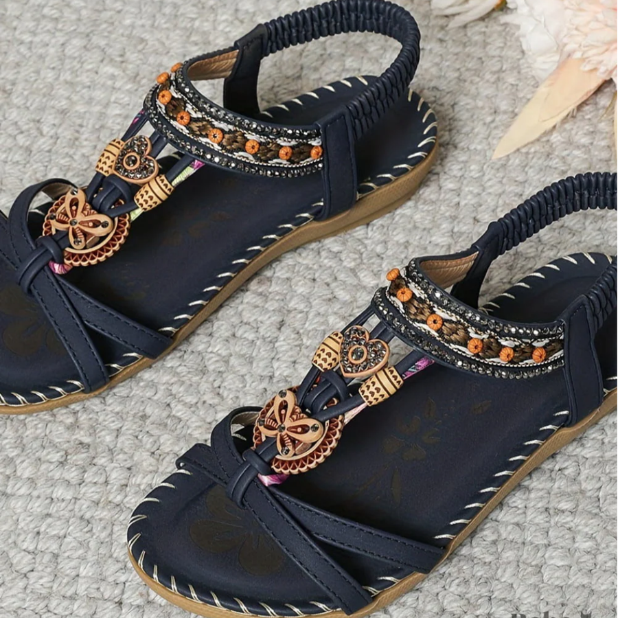 Meredith | Boho Slip-On Sandals view 6