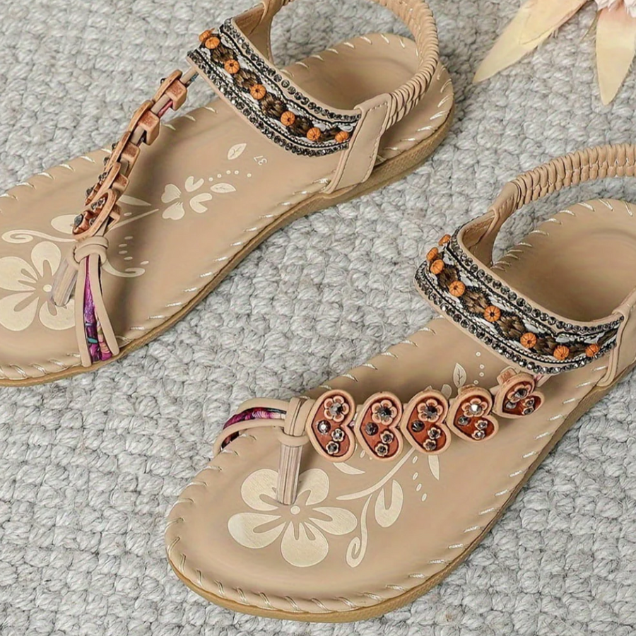Meredith | Boho Slip-On Sandals view 7