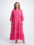 Ilaria | Button-Front Relaxed Midi Dress