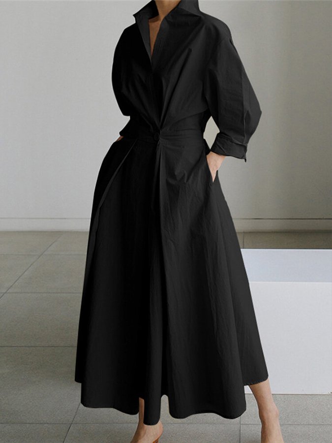 Colette | Lightweight Chiffon Long Maxi Dress view 4