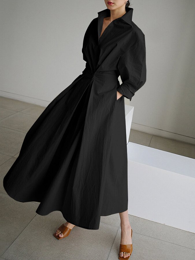 Colette | Lightweight Chiffon Long Maxi Dress view 5
