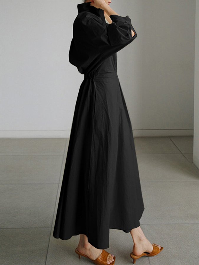 Colette | Lightweight Chiffon Long Maxi Dress view 6