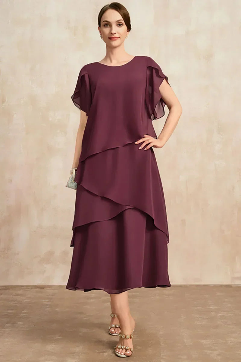 Simone | Lightweight Chiffon Maxi Dress view 4