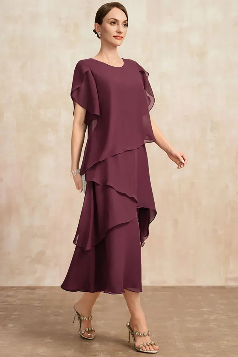 Simone | Lightweight Chiffon Maxi Dress view 5