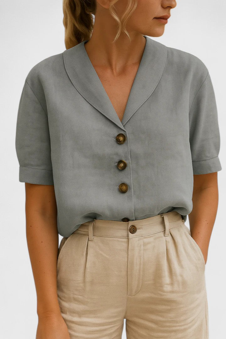 Ashby | Lightweight Cotton Blouse view 2
