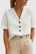 Ashby | Lightweight Cotton Blouse