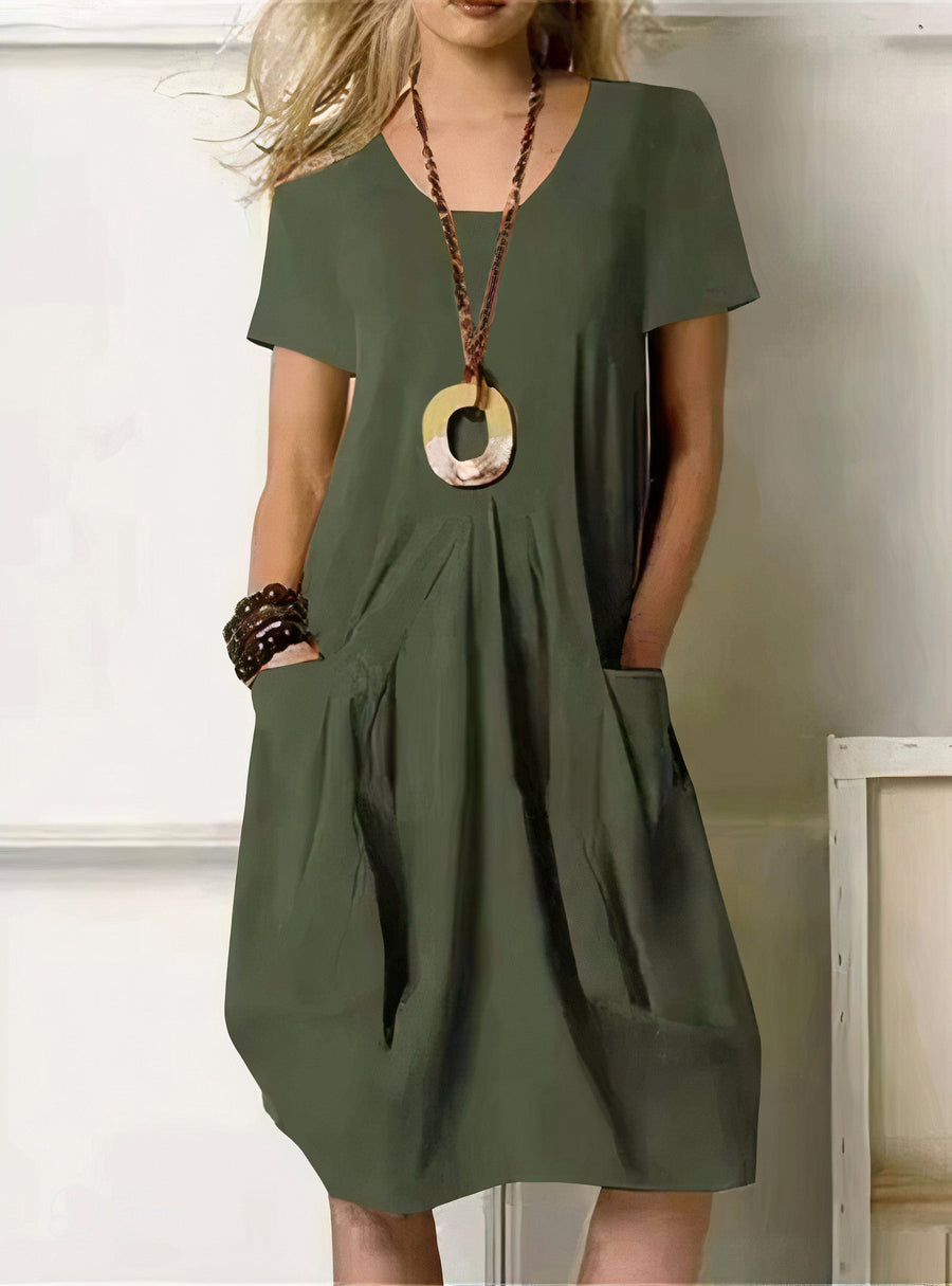 Carissa | Lightweight Cotton Maxi Dress view 2