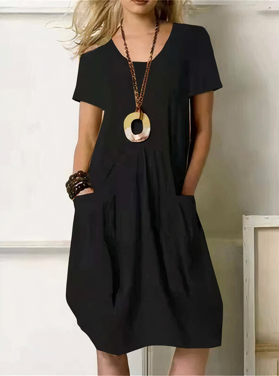 Carissa | Lightweight Cotton Maxi Dress view 4