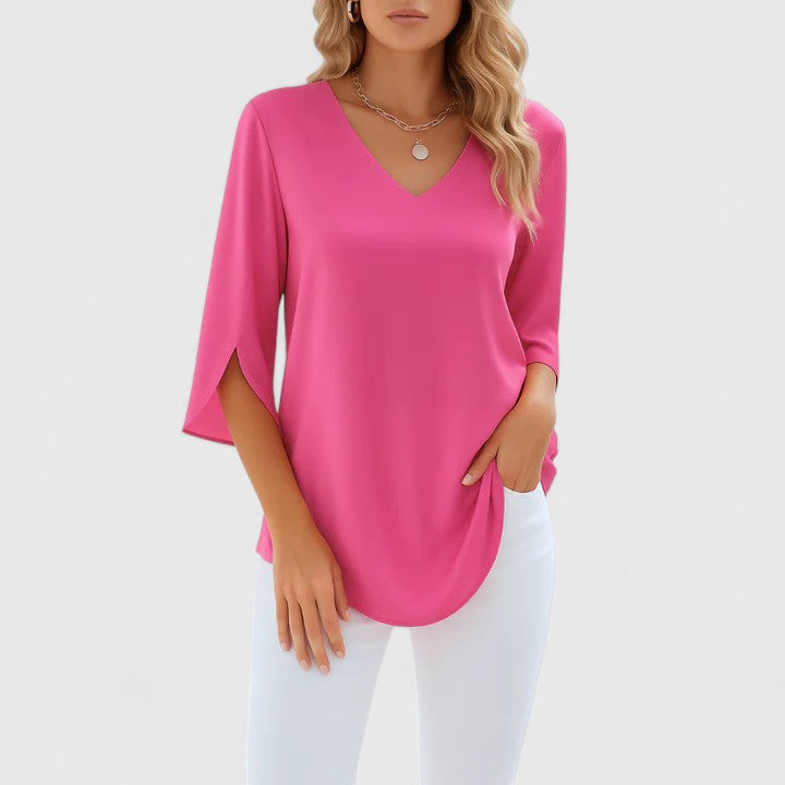 Quintessa | Elegant Split Sleeve Blouse view 4