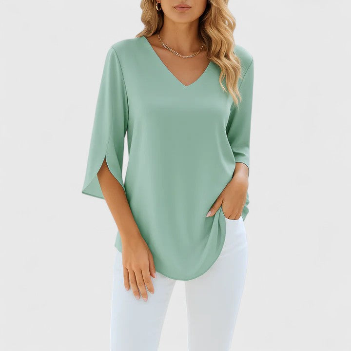 Quintessa | Elegant Split Sleeve Blouse view 5