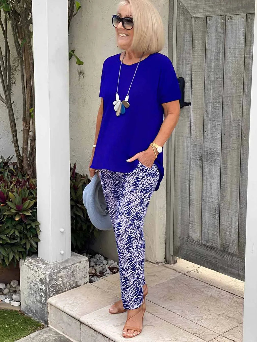 Yvonne | Elegant Two-Piece Outfit view 6