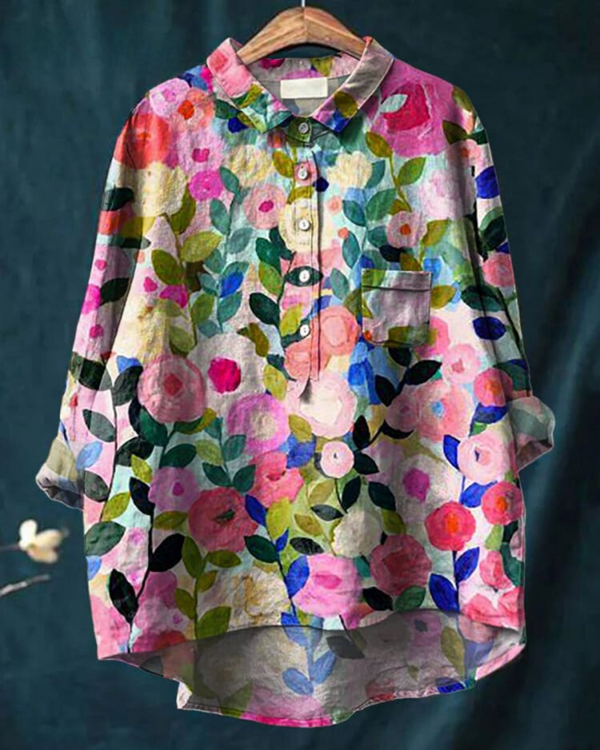 Lucille | Lightweight Floral Blouse