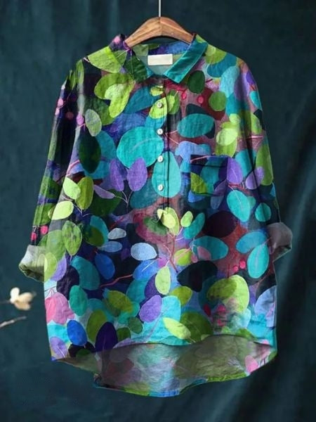 Lucille | Lightweight Floral Blouse view 11