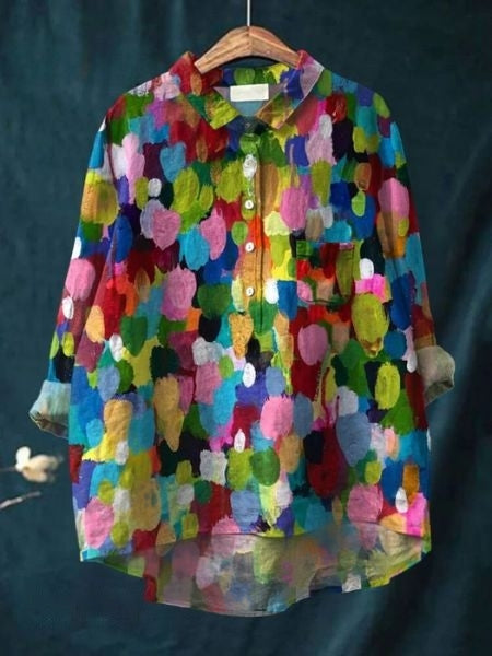Lucille | Lightweight Floral Blouse view 8