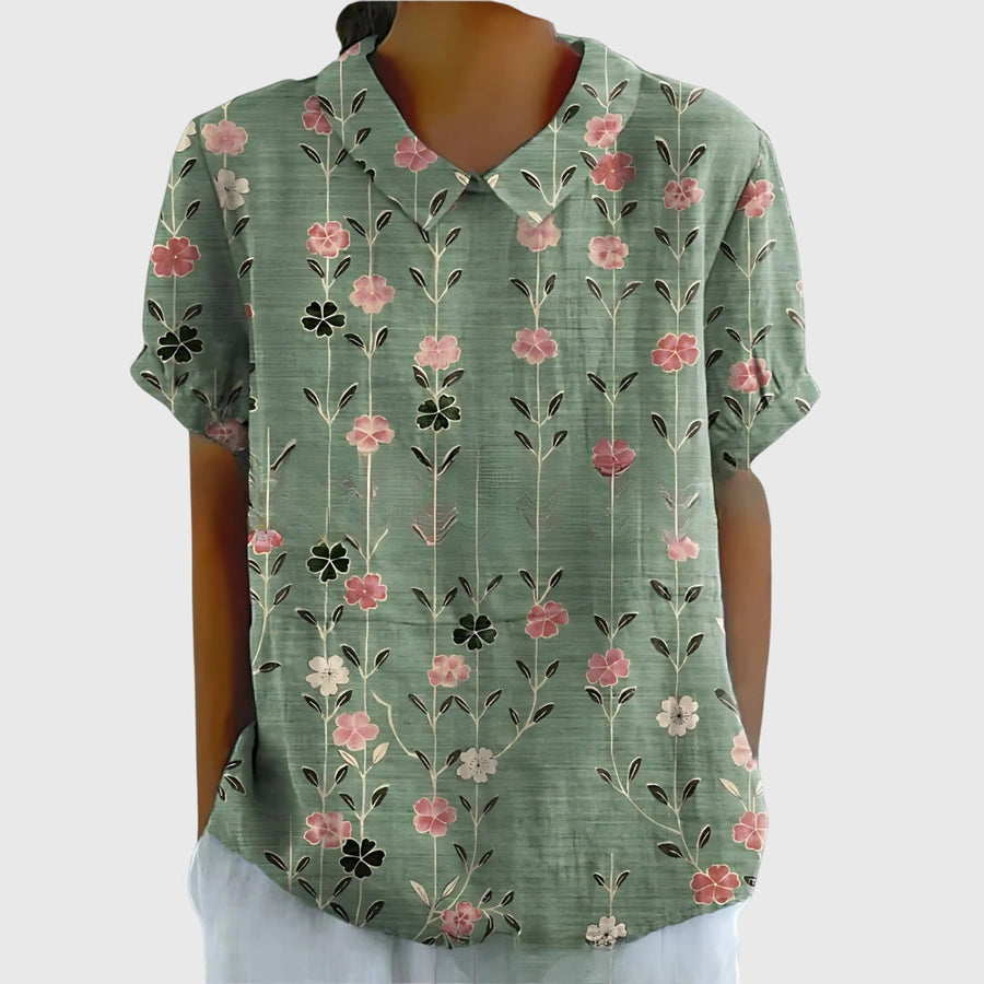 Sabina | Floral Lightweight Blouse view 2
