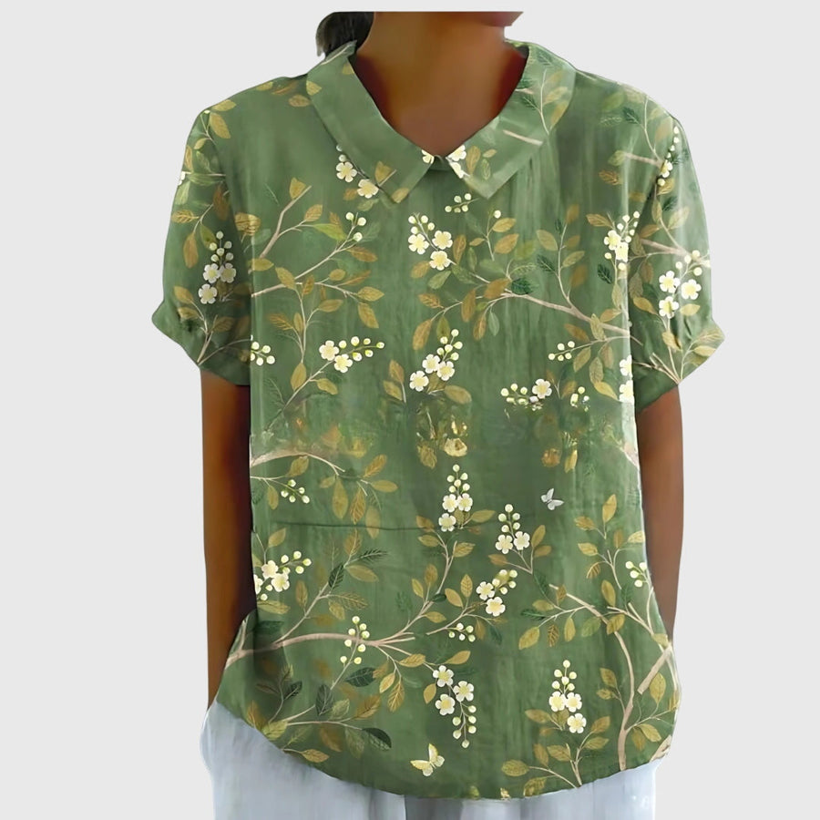Sabina | Floral Lightweight Blouse view 11