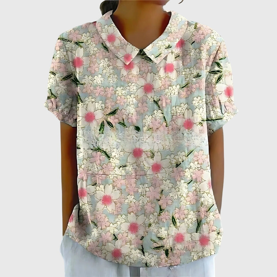 Sabina | Floral Lightweight Blouse view 6