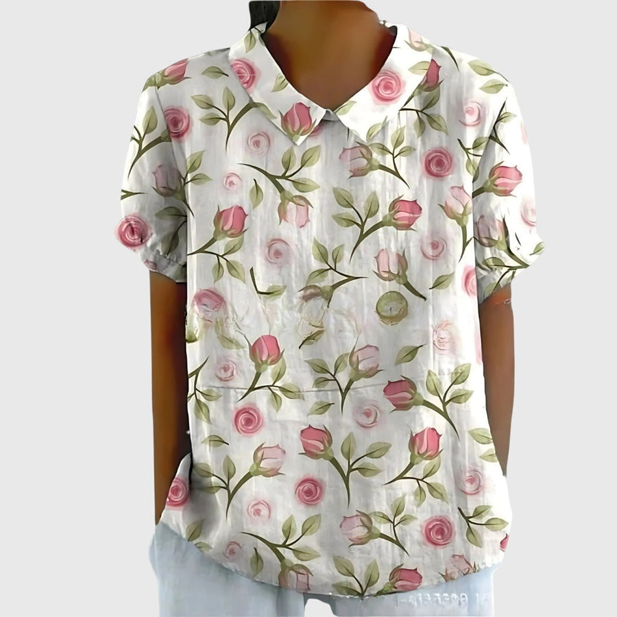 Sabina | Floral Lightweight Blouse view 8
