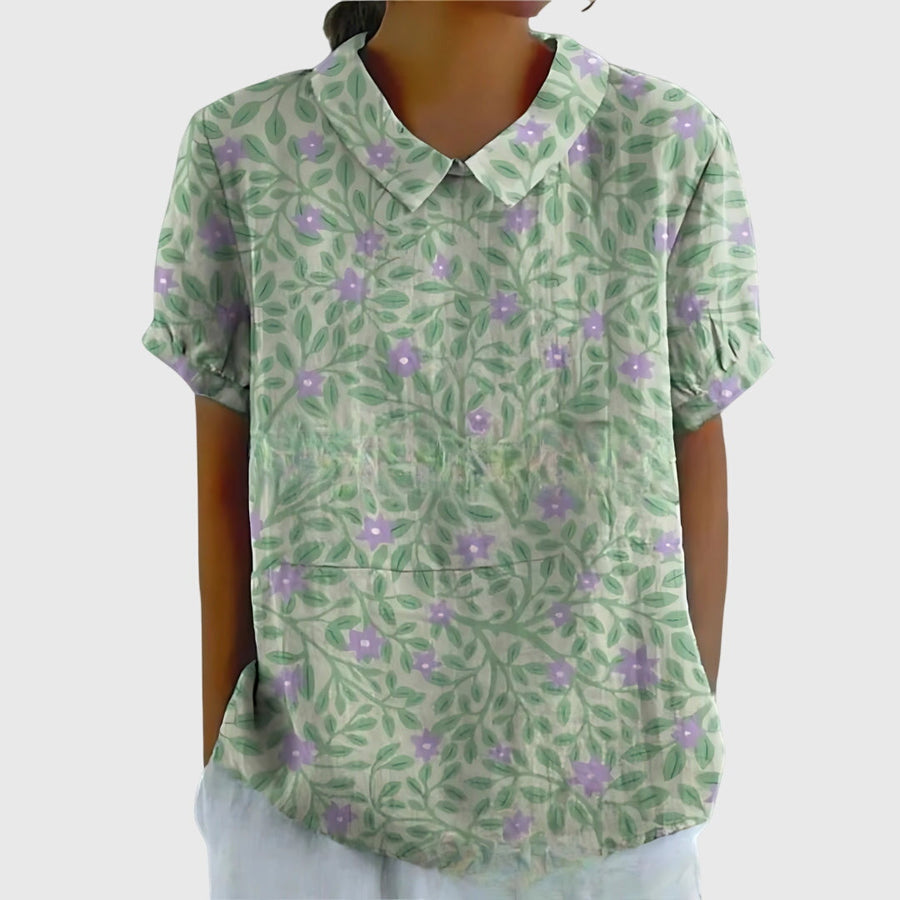 Sabina | Floral Lightweight Blouse view 9