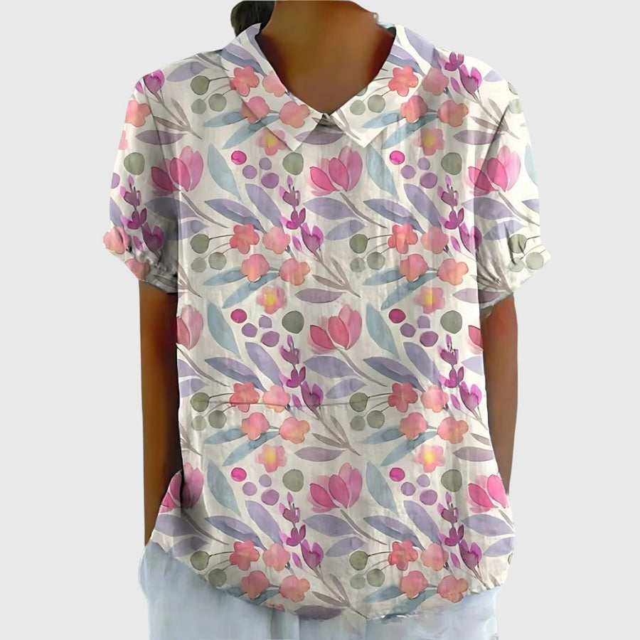 Sabina | Floral Lightweight Blouse view 10