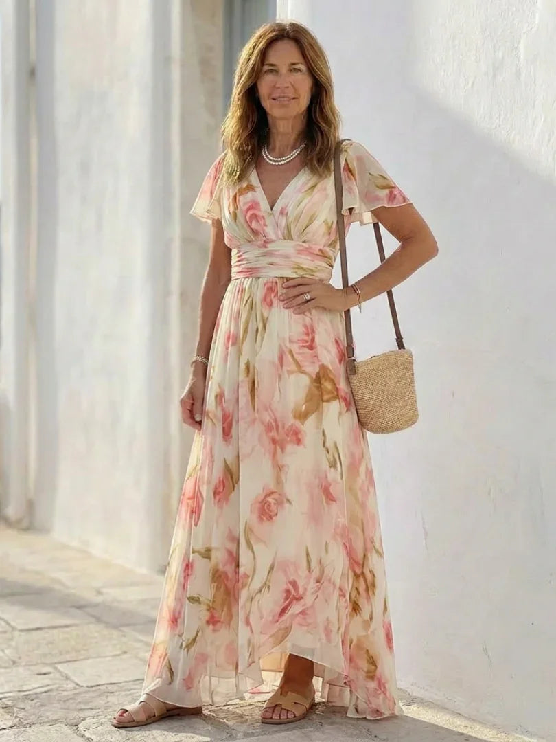 Bellamy | Floral Summer Maxi Dress view 5