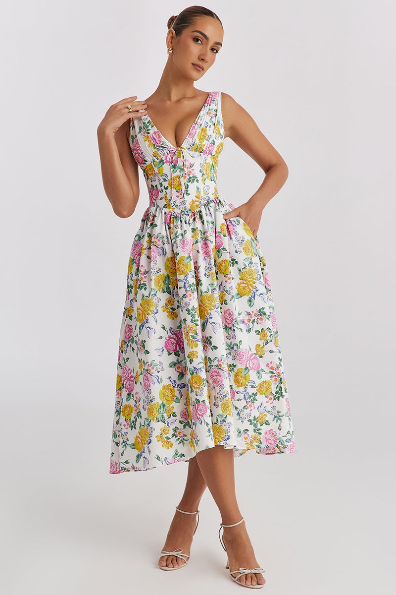 Ondine | Floral Wedding Guest Dress