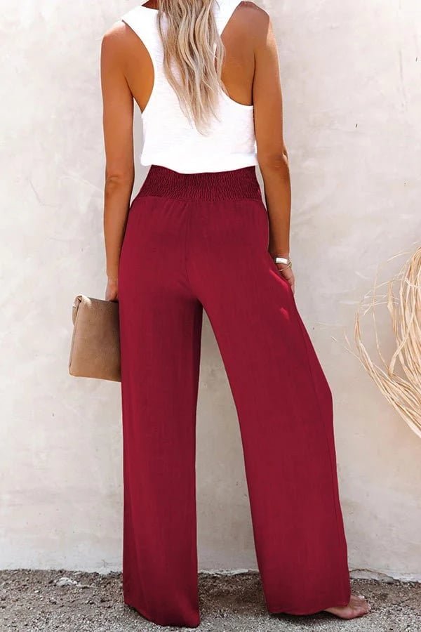 Marceline | Relaxed High-Waisted Trousers view 6
