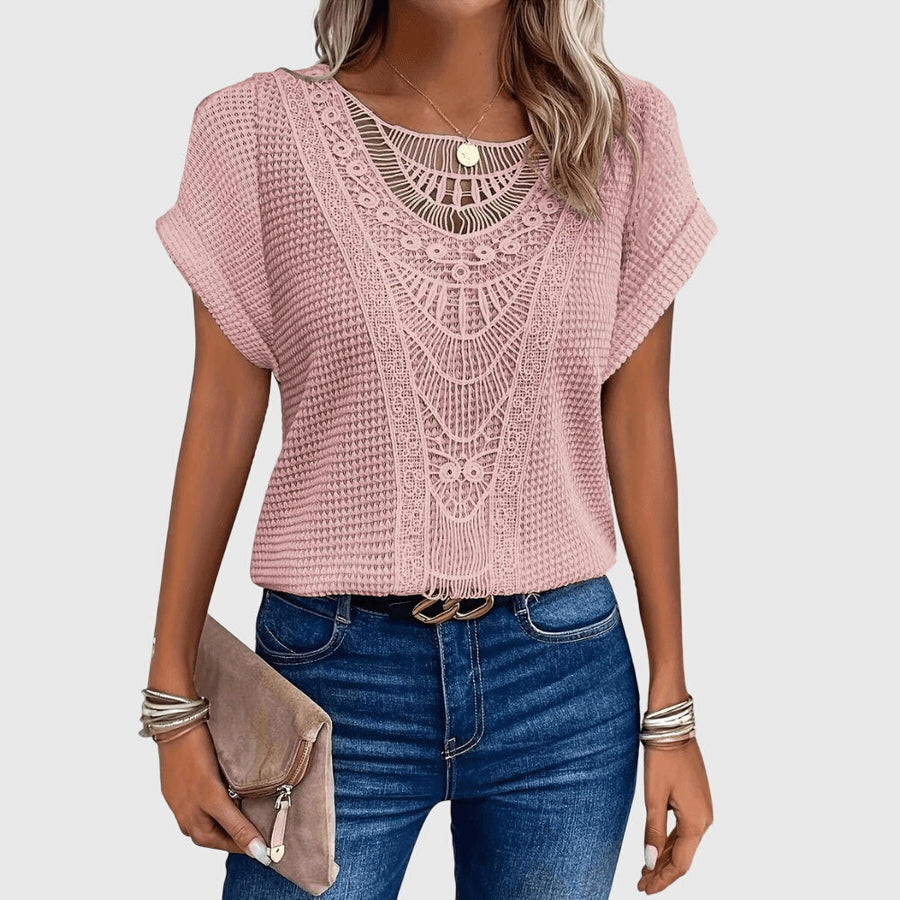 Rosalynde | Elegant Lace Blouse view 2