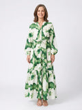 Marilena | Tiered Long Sleeve Maxi Dress