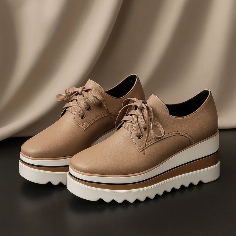 Rosamund | Lace-Up Platform Sneakers view 6