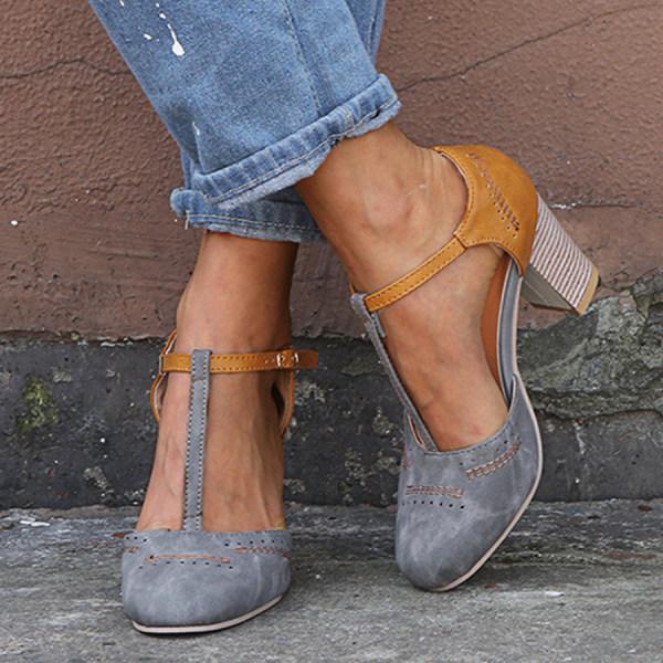 Women's Orthopedic Leather Heels | Elegant Comfortable Dress Shoes view 2
