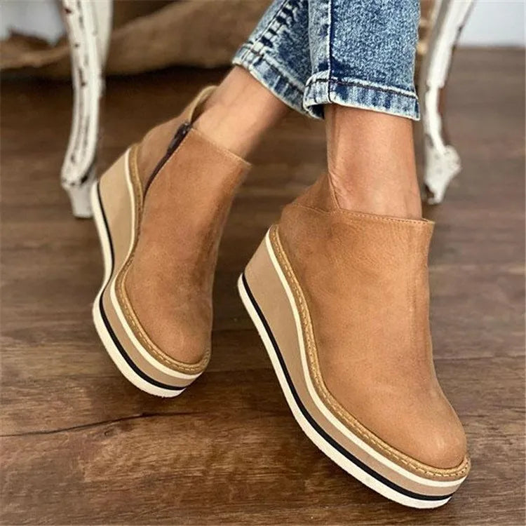 Marnie | Minimalist Leather Boots view 2