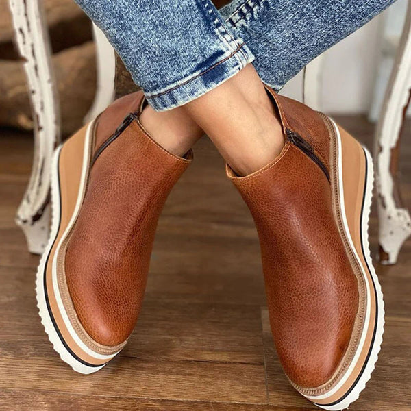 Marnie | Minimalist Leather Boots view 5