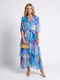 Guinevere | Sheer Layered Maxi Dress