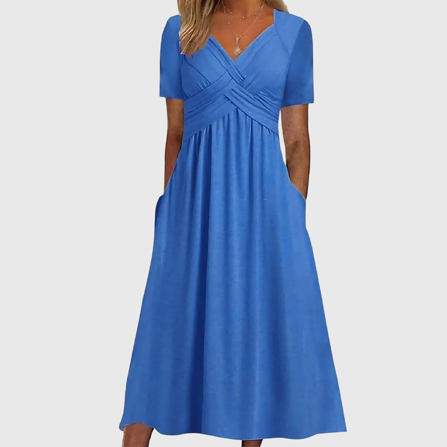 Quiterie | Tummy-Control A-Line Midi Dress view 2