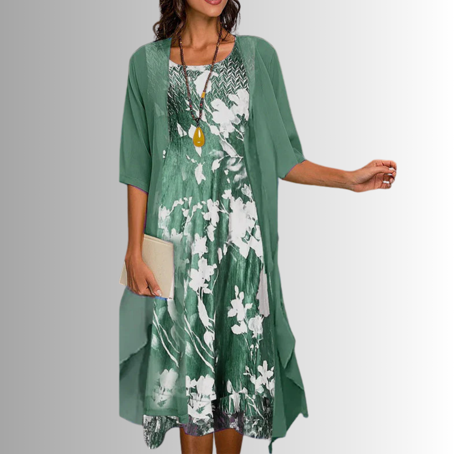 Nerissa | Cotton 2-Piece Dress Set view 1
