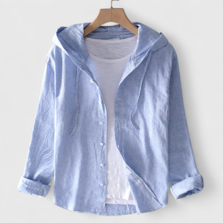 Marisol | Relaxed Chic Hooded Blouse