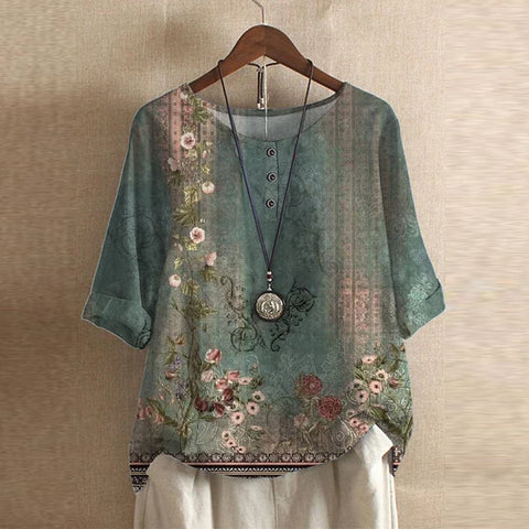 Brenna | Soft Floral Blouse view 1