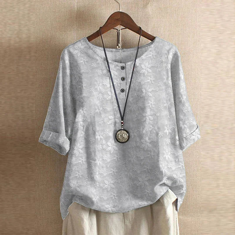 Brenna | Soft Floral Blouse view 6