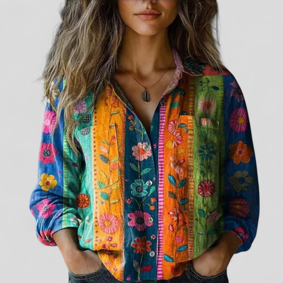 Farrah | Soft Gradient Blouse view 1