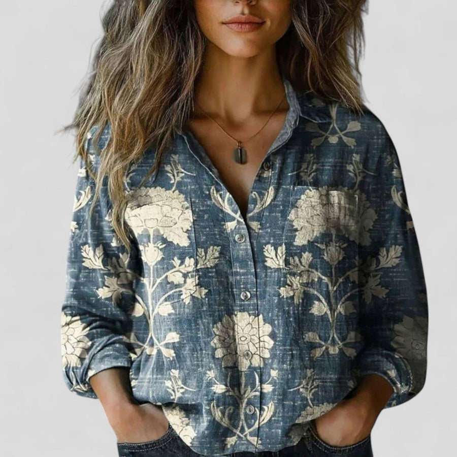 Farrah | Soft Gradient Blouse view 3