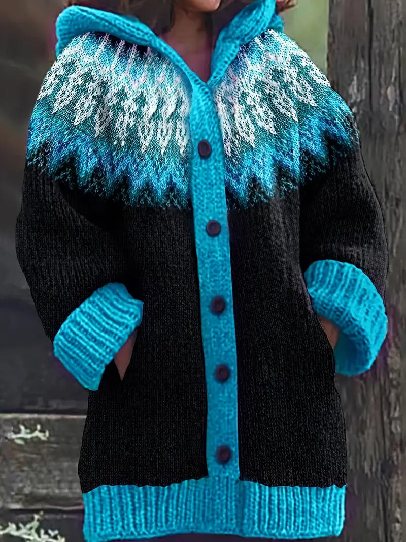 Kirsten | Cozy Hooded Cardigan view 1
