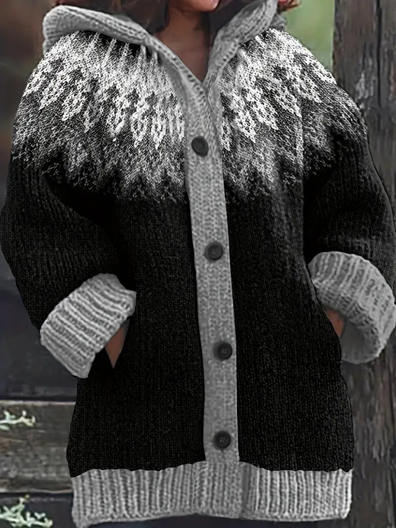 Kirsten | Cozy Hooded Cardigan view 2