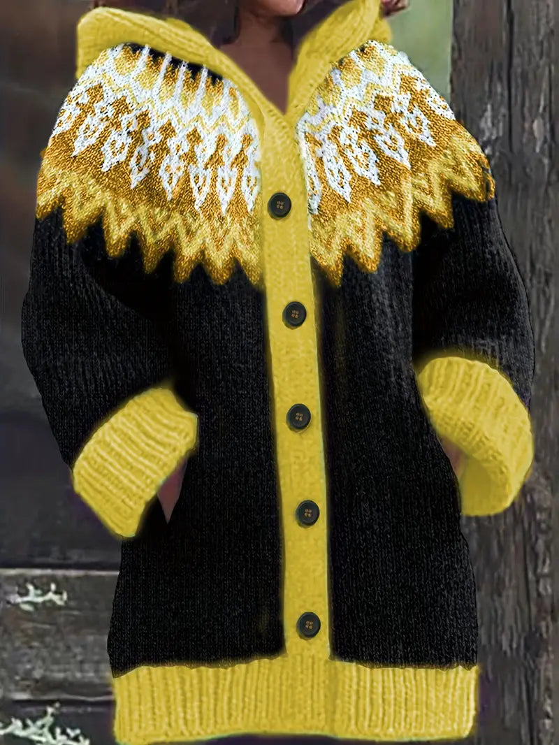 Kirsten | Cozy Hooded Cardigan view 4