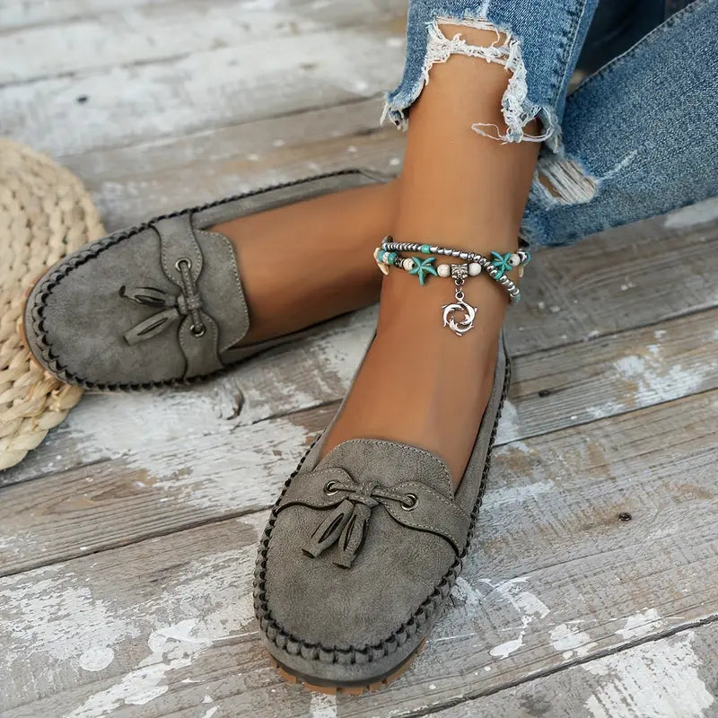 Sylvia | Soft Orthopedic Leather Loafers view 2