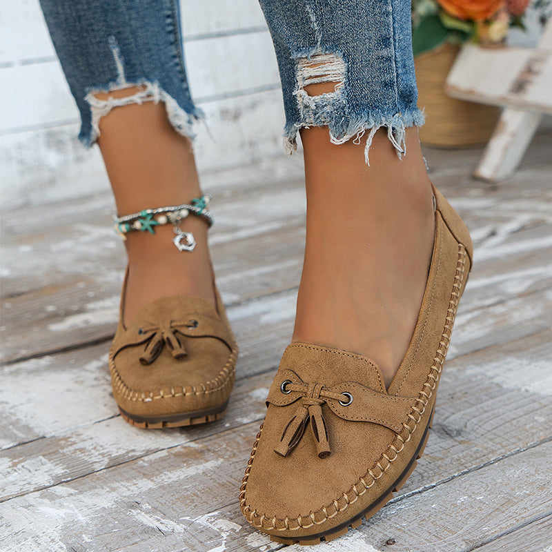 Sylvia | Soft Orthopedic Leather Loafers view 4